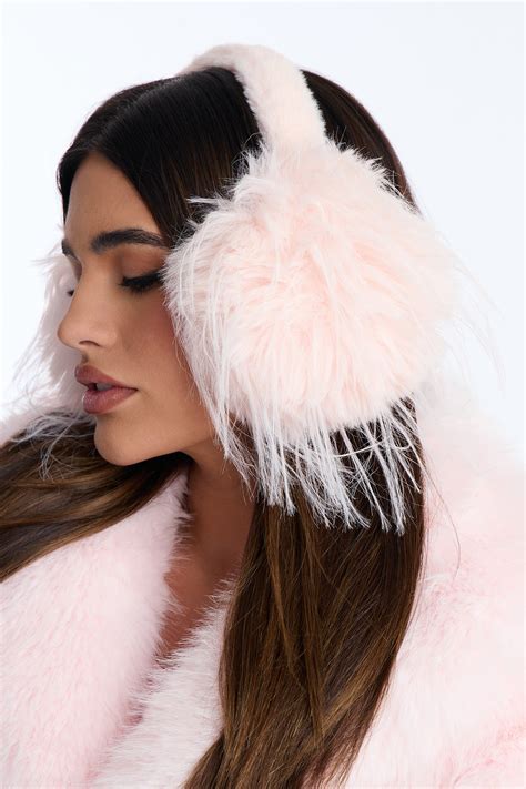Fuzzy Earmuffs - Pink | Fashion Nova