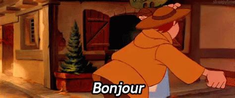 Bonjour GIF - Bonjour Belle BeautyAndBeast - Discover & Share GIFs