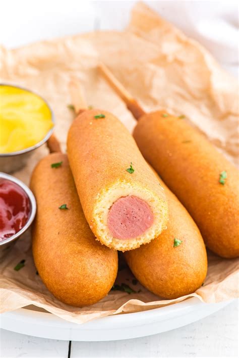 how to make a corn dog in the air fryer