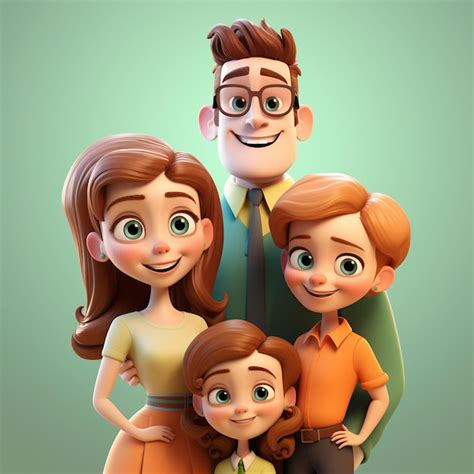 Desenho Animado De Familia - Desenho Animado De Familia