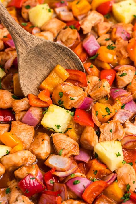 Sheet Pan Hawaiian Chicken - Julie's Eats & Treats