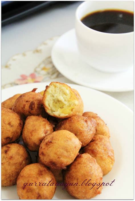 resipi cekodok pisang resepi bergambar