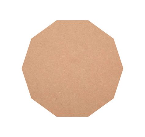 MDF Decagon Cutouts, Decagon Blank Shape