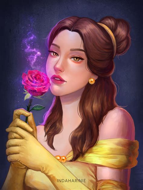 ArtStation - Belle | Disney Princess Fan Art
