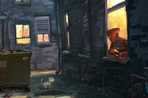 Back Alley by GorosArt on DeviantArt