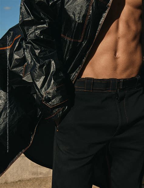 Alessio Pozzi Models Prada Looks for Wonderland Magazine