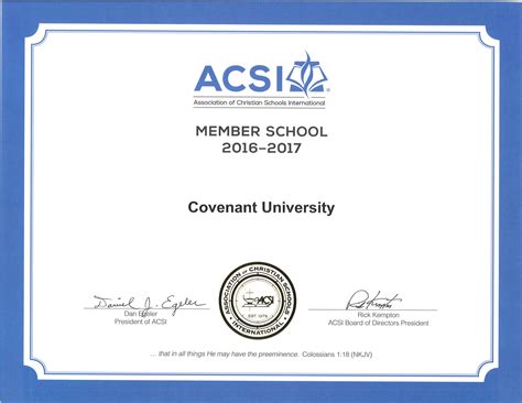 Membership - Covenant University