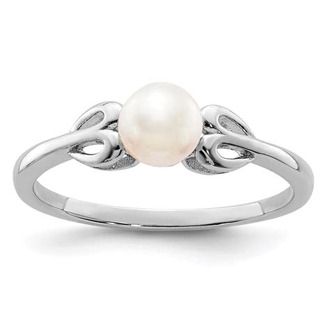 Sterling Silver Pearl Ring - Walmart.com