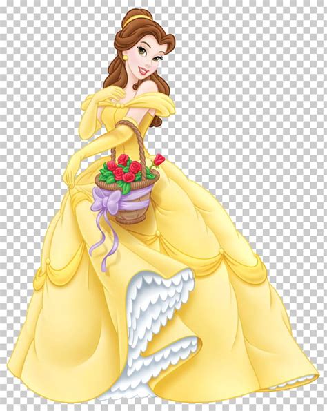 Belle Beast Cinderella Ariel Princess Jasmine, Transparent Princess ...