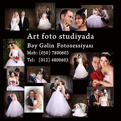 "ART FOTO STUDİYA" BAKU: "Toy Fotosesiyasi" , [Gelin Bey] Şekillər və ...