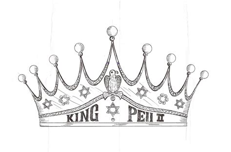 King Crown Sketch at PaintingValley.com | Explore collection of King ...