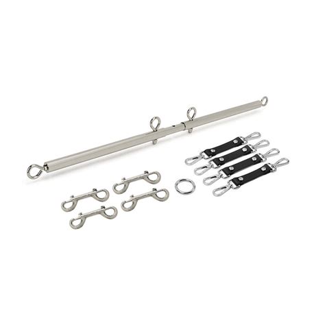 stainless steel adjustable bdsm spreader bar set ozgaga