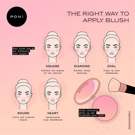 Beginner's Guide: Where & How To Apply Blush | PONi Cosmetics – esmi