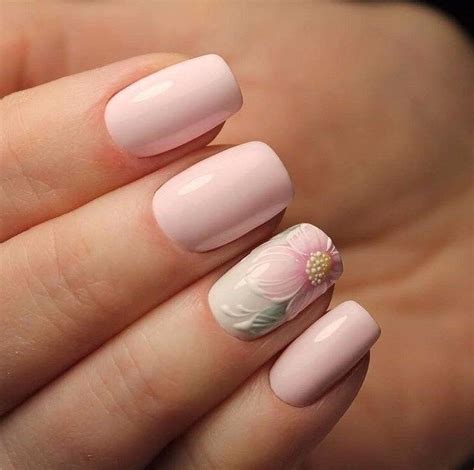 Маникюр На Короткие Ногти Нежные Фото Весна — Richnail.ru