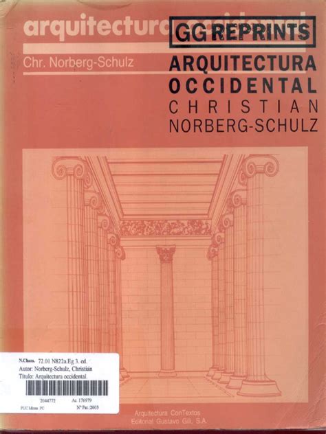 190429_christian norberg schulz arquitectura occidental | PDF