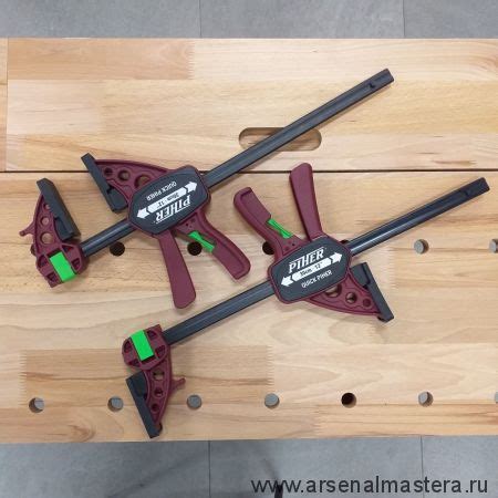 ХИТ! Струбцина быстрозажимная Extra Quick-Piher 30 х 8 см Piher 52630 ...