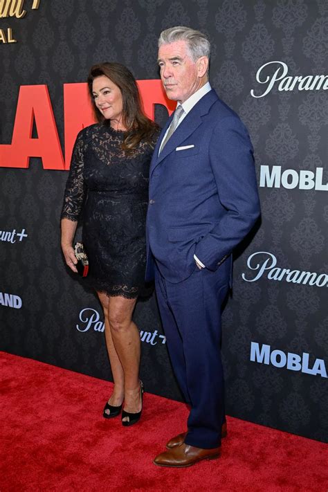 Pierce Brosnan's wife Keely shows off 7st weight loss as couple pose on