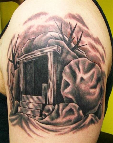 Empty Tomb Tattoo | Picture tattoos, Jesus tomb, Empty tomb