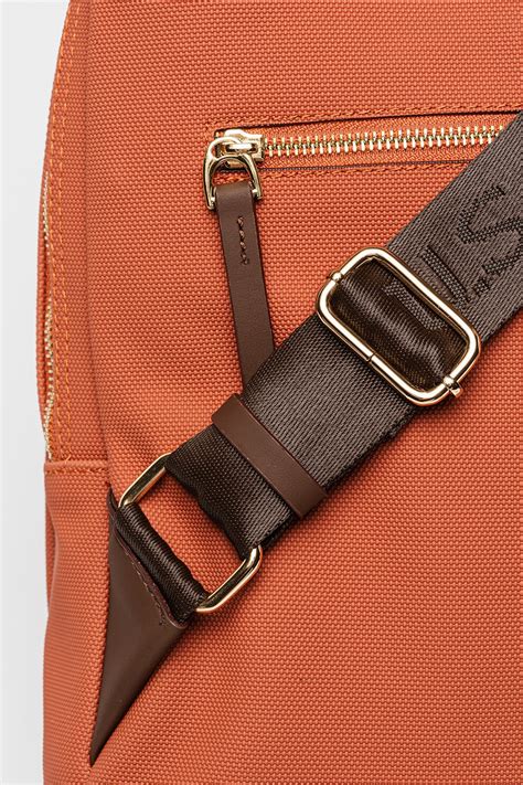 U.S. Polo Assn., Релефна раница с лого, Керемидено червено - eMAG.bg
