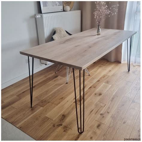 Stół drewniany Frank 180x80 - dostępny od ręki - Pakamera.pl
