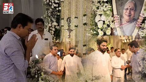 ktr pahunche allu aravind  ghar aur diya khiraj  aqeedat pesh