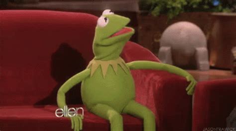 So Excited GIF - Zoom Kermit Ellen - Discover & Share GIFs