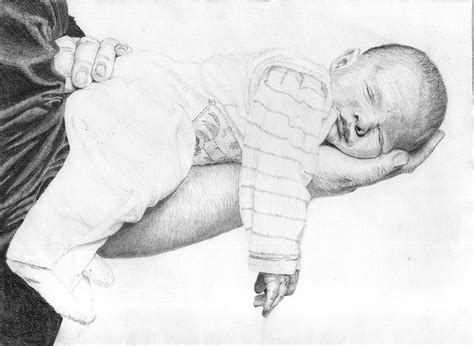 Drawing of New born baby, it took me 12 hours to complete it, i hope ...