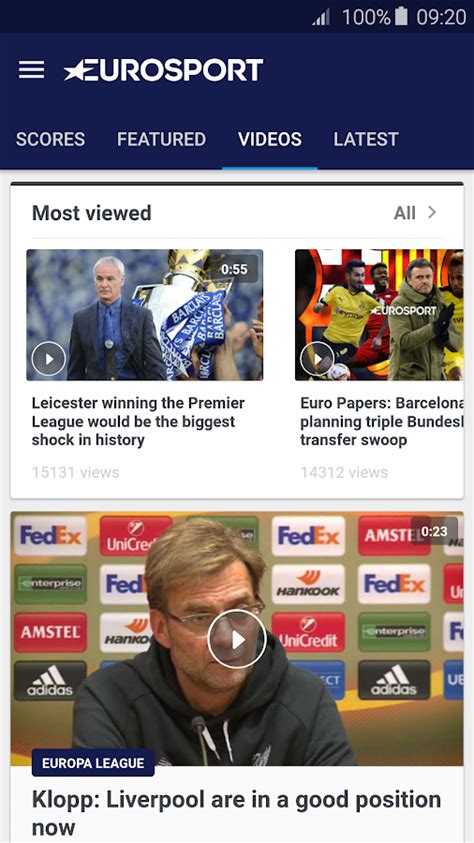 Eurosport - Android-apps op Google Play