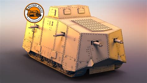 A7V Sturmpanzerwagen - Military Scales