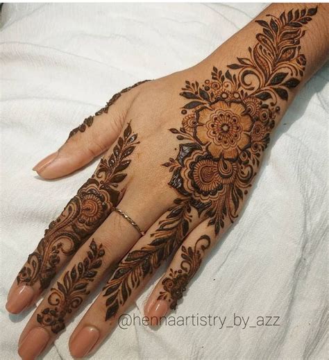 55 Back Hand Mehndi Designs 2022 || Simple, Stylish, & Bridal | Henna ...