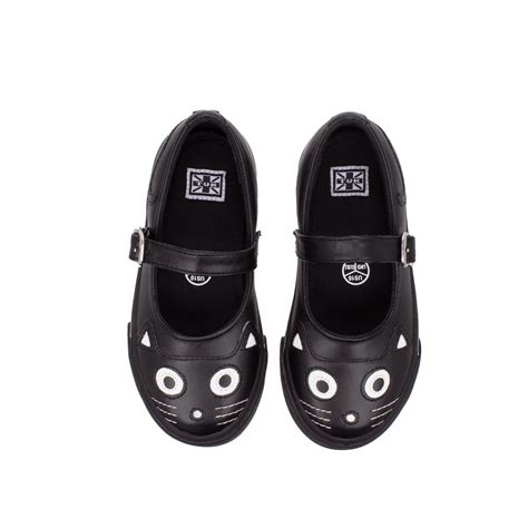 Black Kitty Baby Mary Jane Sneaker | Toddler Shoes | T.U.K. Shoes