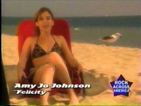 Amy Jo Johnson Bikini Top - YouTube
