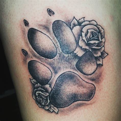 16++ Astonishing Paw print tattoo meaning image ideas