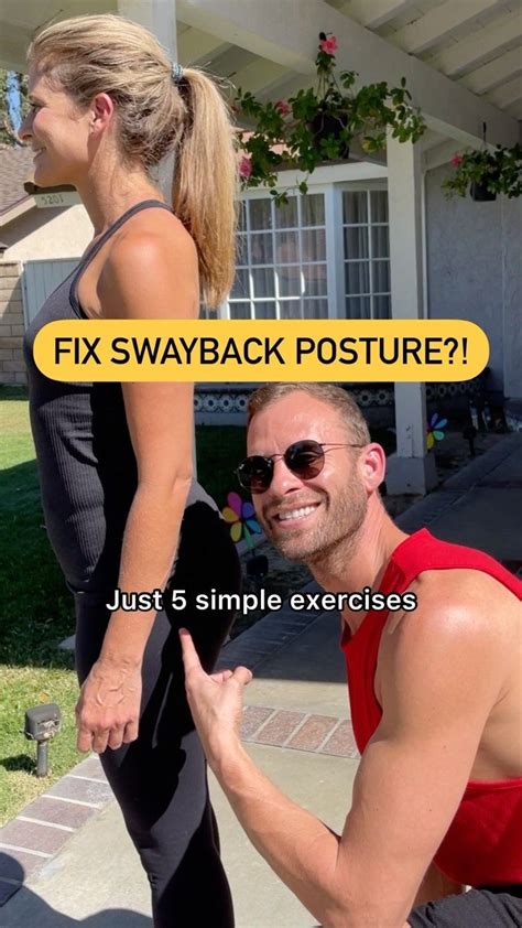 Michael Boshnack on Instagram: "Fix your swayback posture with just five simple exercises! # ...