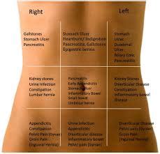 Lower Abdominal Pain Chart