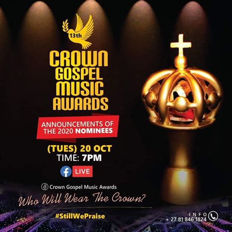 2020 Nominees List Revealed for 13th SABC Crown Gospel Music Awards ...