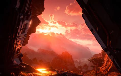 horizon forbidden west  wallpapers  backgrounds