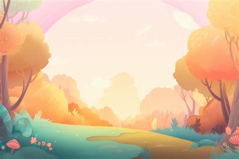Premium AI Image | childish background