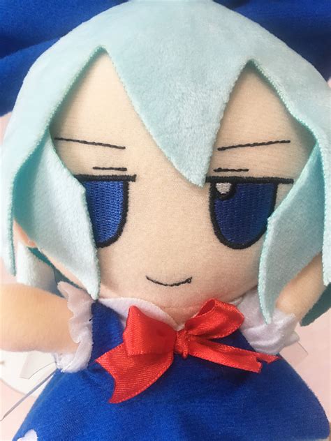 Плюшевая кукла проект TouHou Cirno, 20 см, японское аниме, игрушка ...