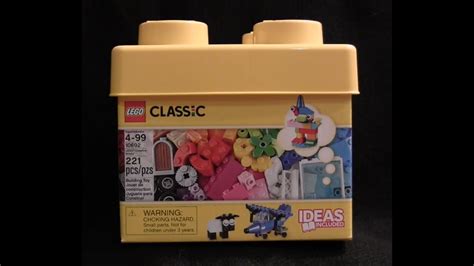 LEGO 10692 Creative Bricks Box Set Review - YouTube