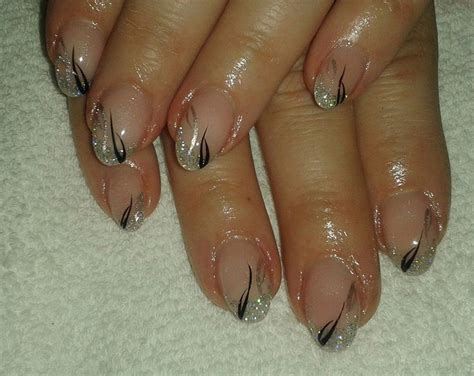 nails silver | Acrylic nail designs, Nails, Nail designs