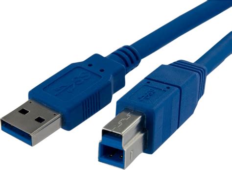 StarTech.com USB3SAB1M 1 m SuperSpeed USB 3.0 Cable A to B, M/M, USB 3. ...