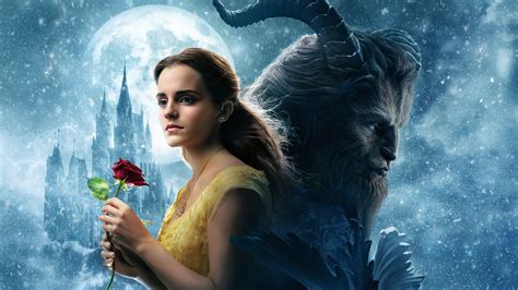 Чудовище и Белль фильм Красавица и чудовище 2017 - обои для рабочего ...