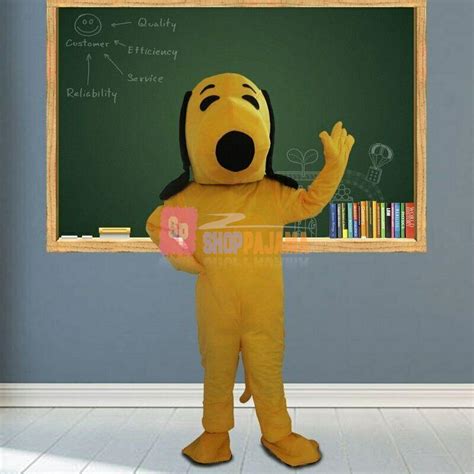 Adult Snoopy Dog Mascot Costume