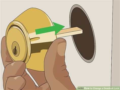 how to change a deadbolt