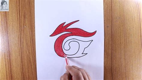 draw  garena  fire logo  fire drawing youtube