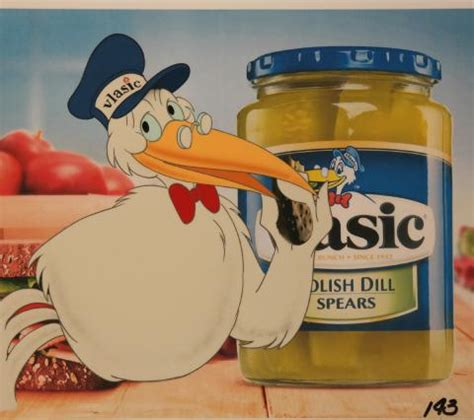 Vlasic Pickles Stork Production Cel - ID: janvlasic2656 | Van Eaton ...