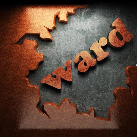 ward word of wood 6379952 Stock Photo at Vecteezy