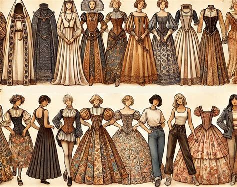 fascinating evolution  fashion  journey  time robin towle