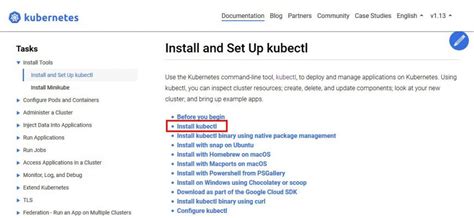 how to install kubernetes